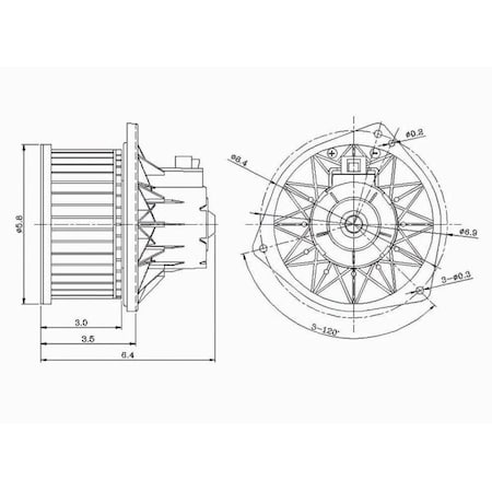 Gpd Blower Motors, 2311588 2311588